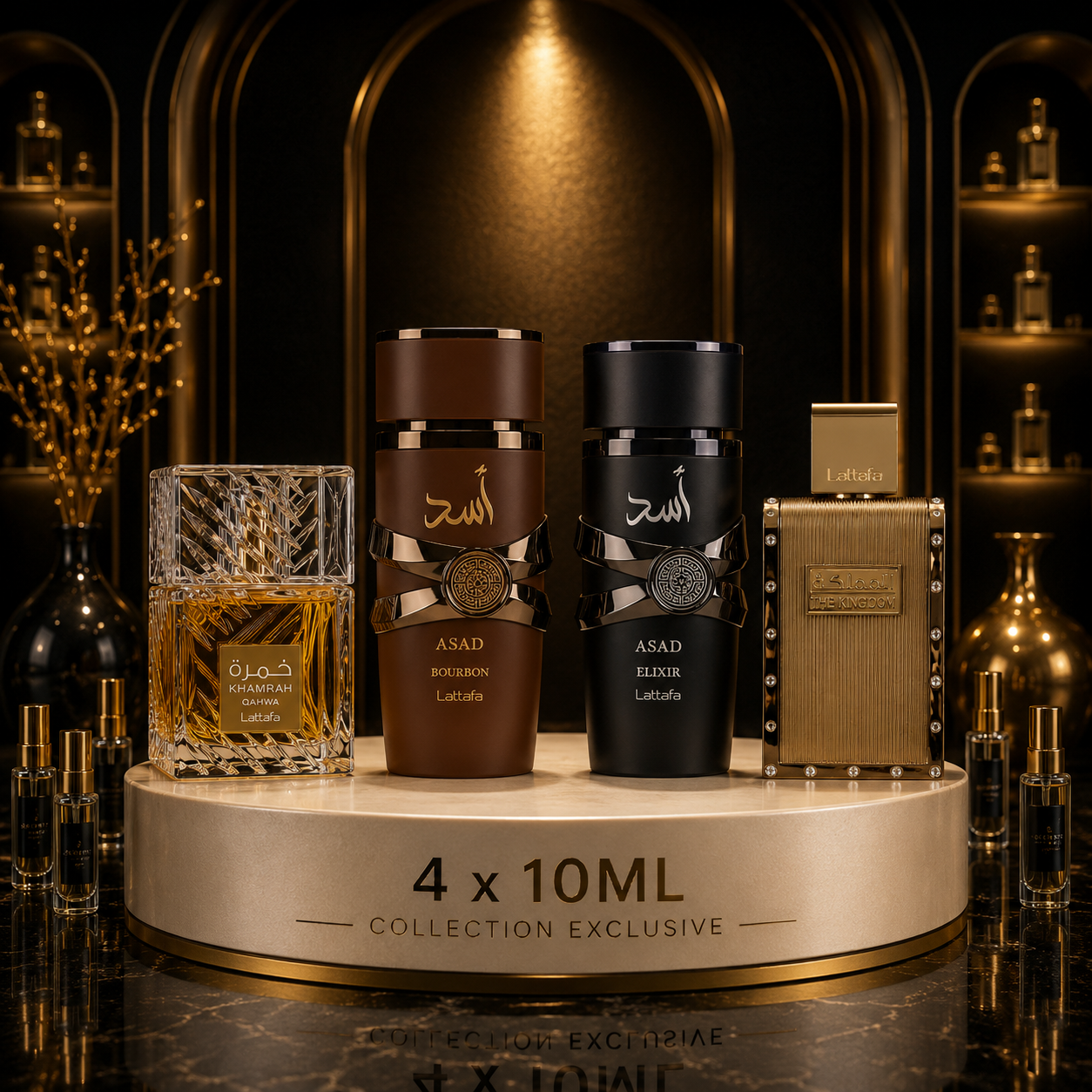 Lattafa Pack – Décants 4x10ML