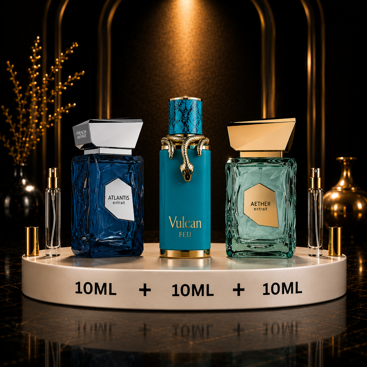 Pack French Avenue Extrait – 3x10ML Décants Premium