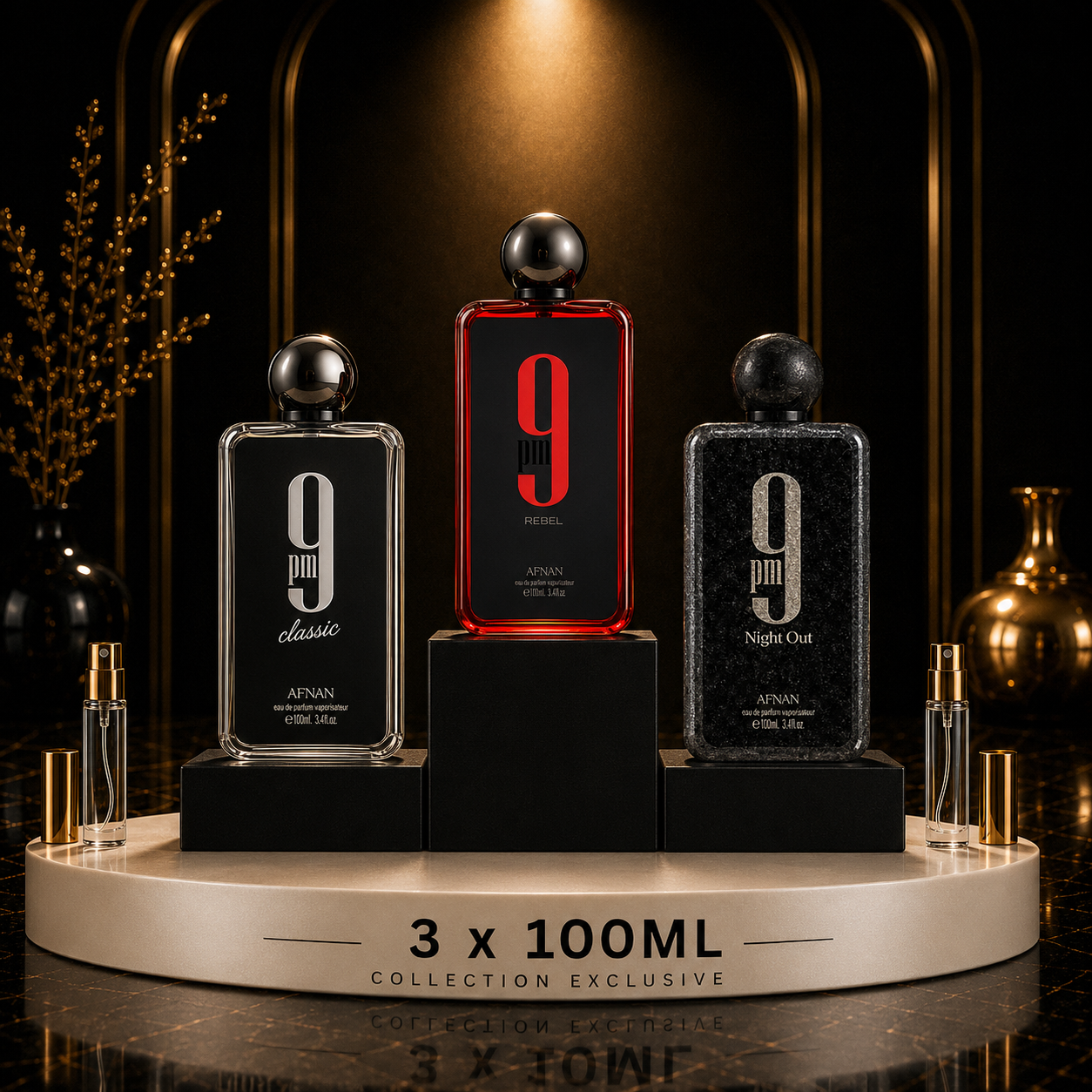 PACK AFNAN 9pm – 3x10ML Decants