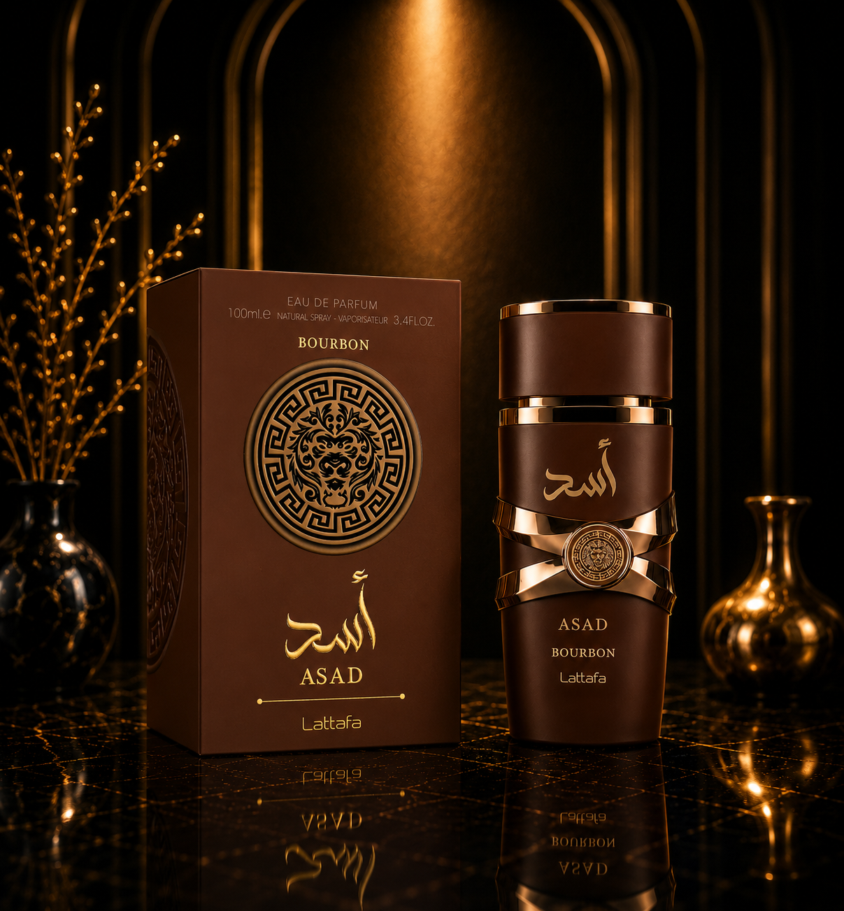 Asad Bourbon Lattafa Eau de Parfum 100ML