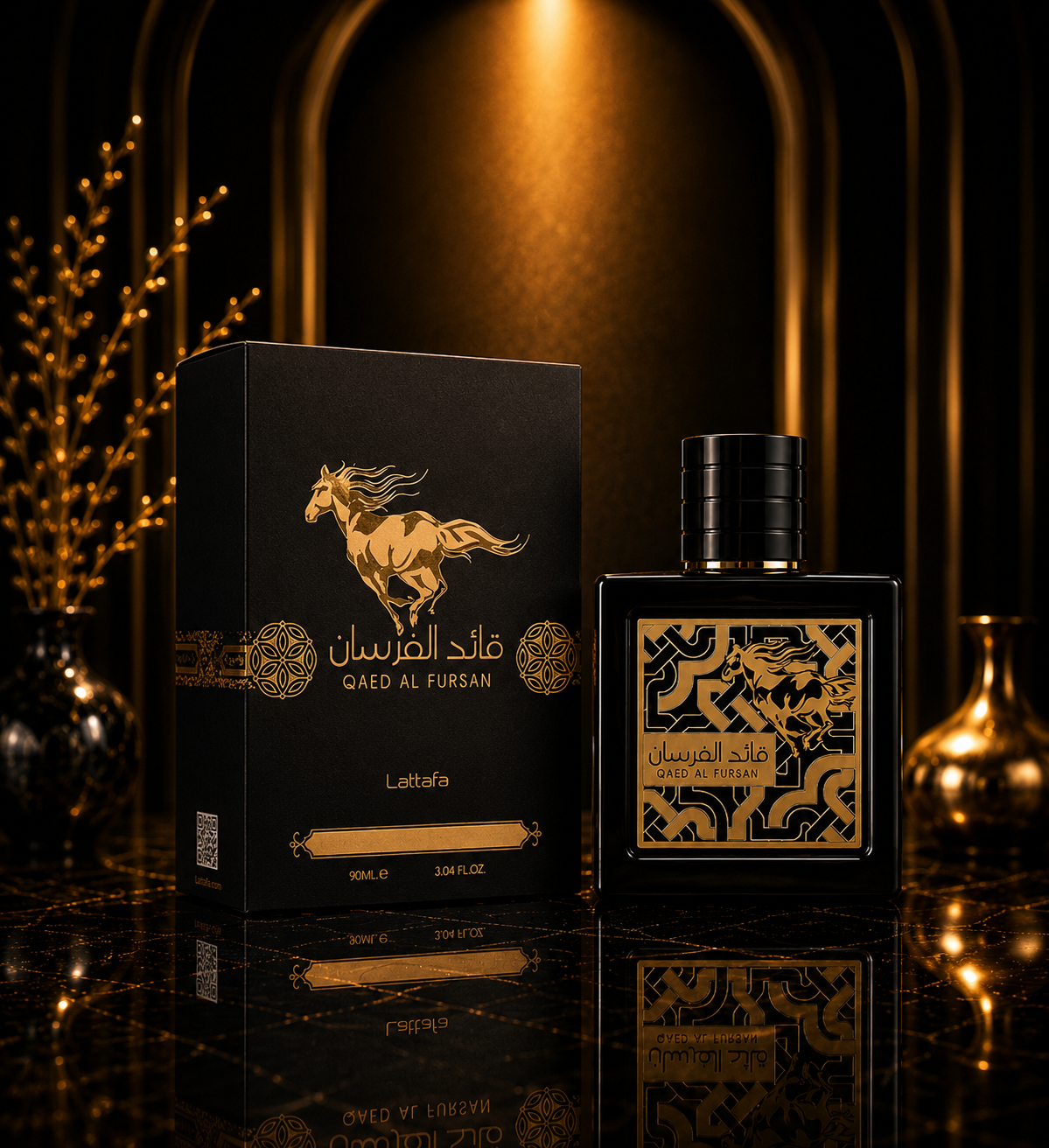 Qaed Al Fursan Lattafa Eau de Parfum 90ML